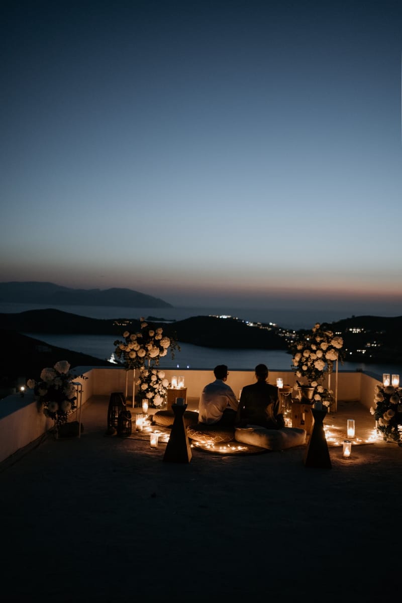 Caitlin & Mike Elopement in Ios