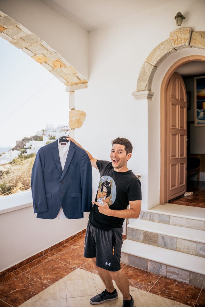 Sofia & Panos Wedding in Ios