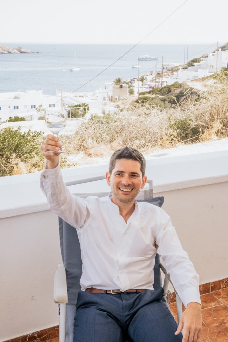 Sofia & Panos Wedding in Ios