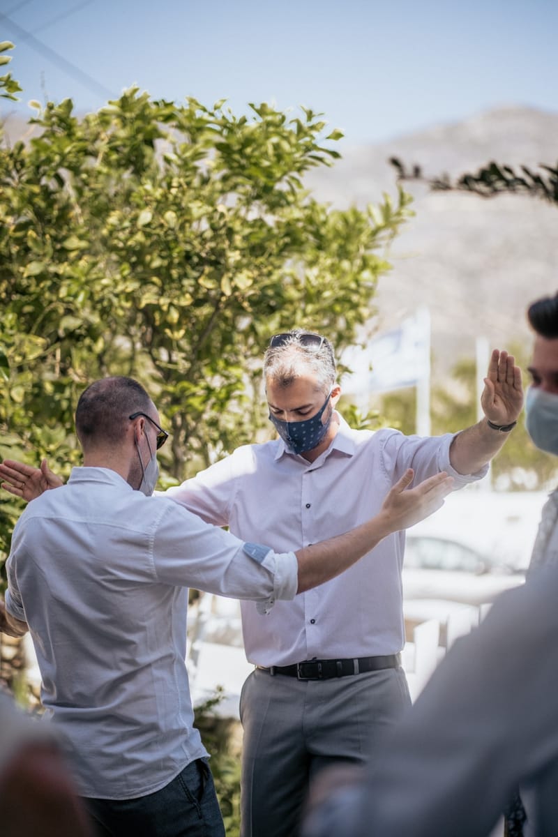 Sofia & Panos Wedding in Ios