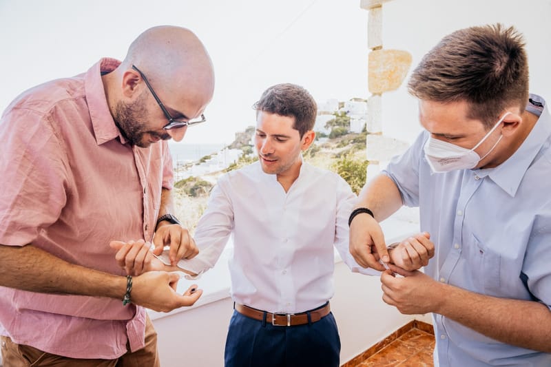 Sofia & Panos Wedding in Ios