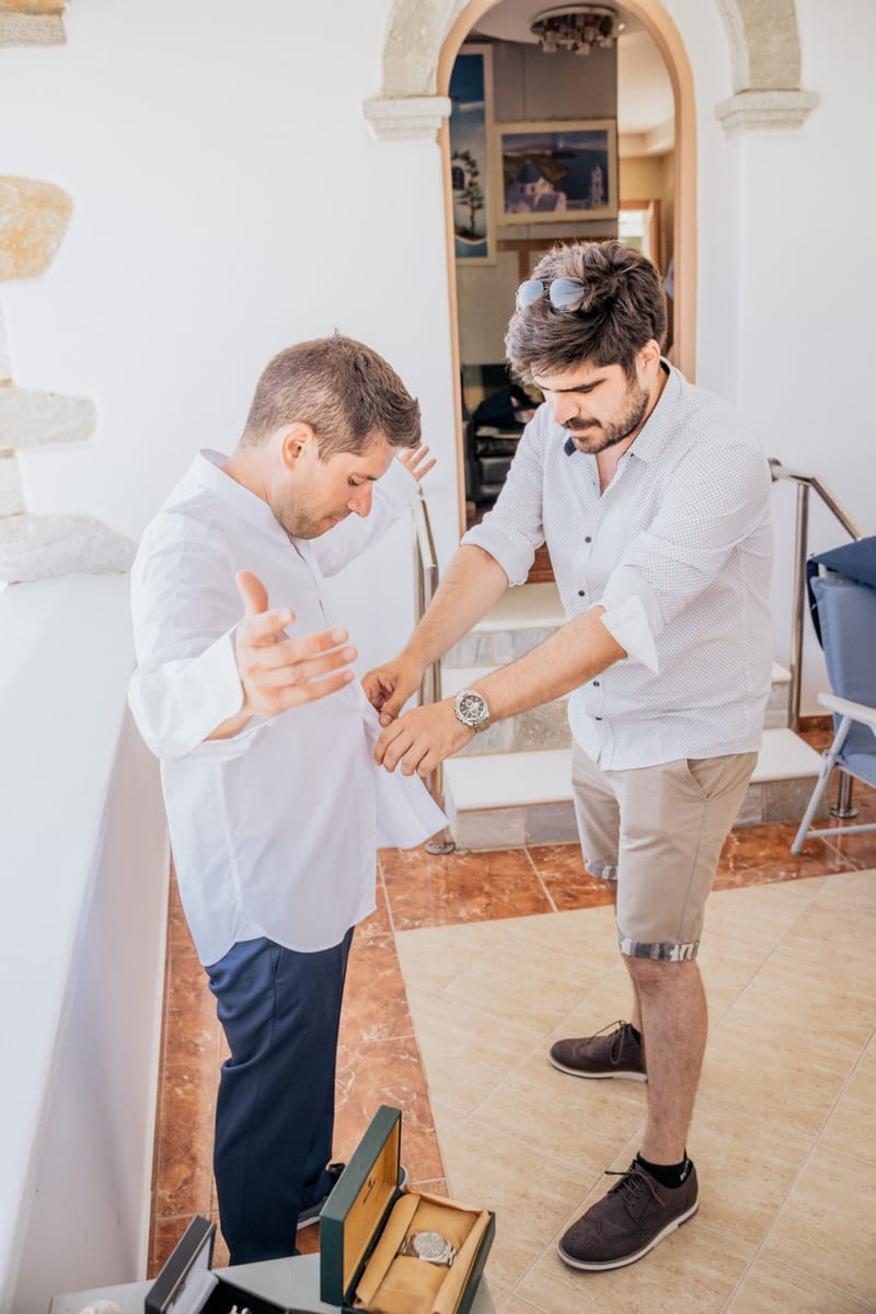 Sofia & Panos Wedding in Ios