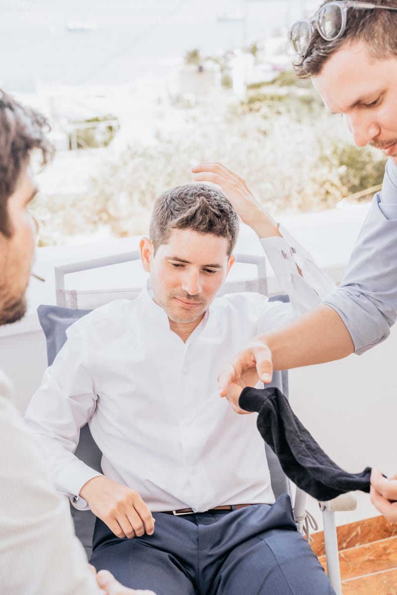 Sofia & Panos Wedding in Ios