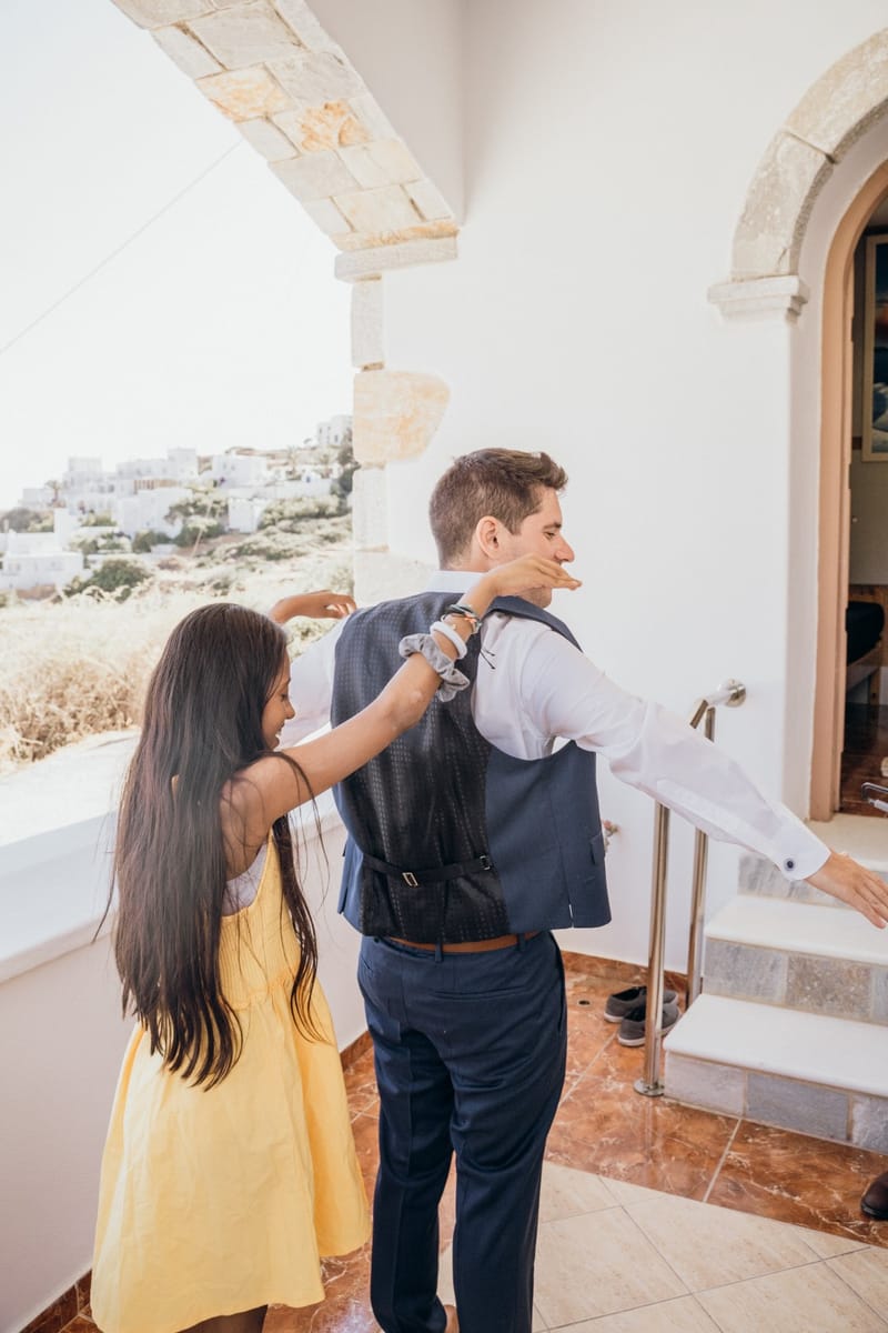 Sofia & Panos Wedding in Ios