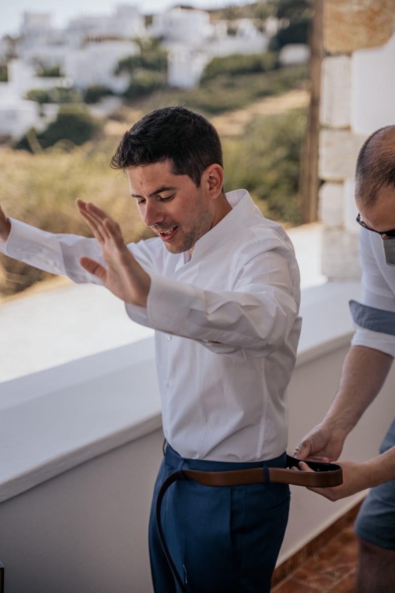 Sofia & Panos Wedding in Ios