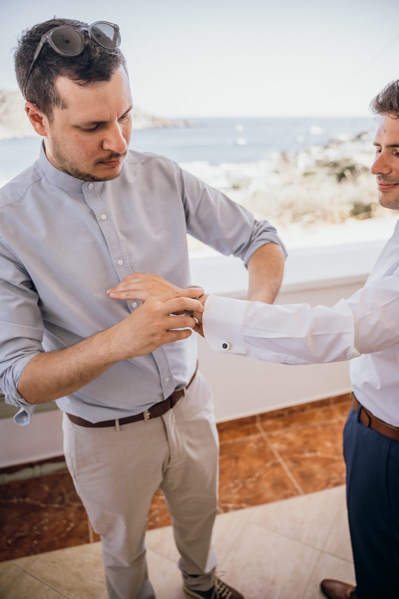 Sofia & Panos Wedding in Ios