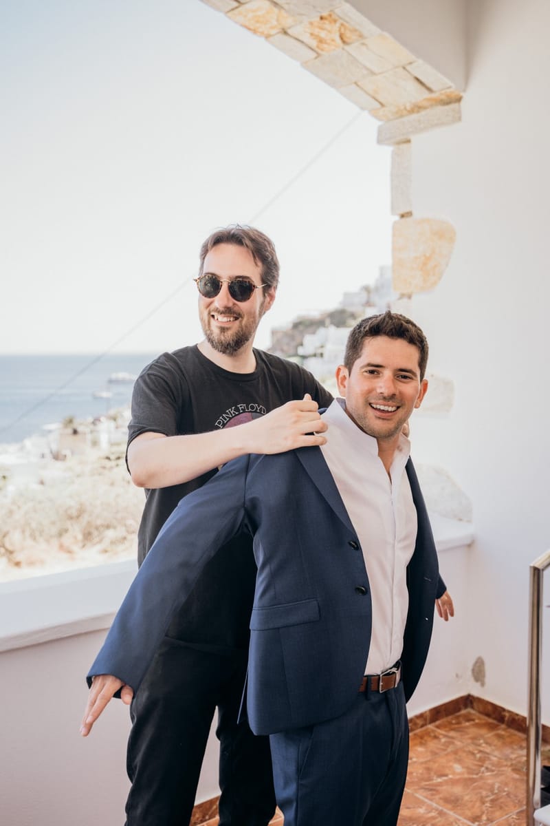 Sofia & Panos Wedding in Ios