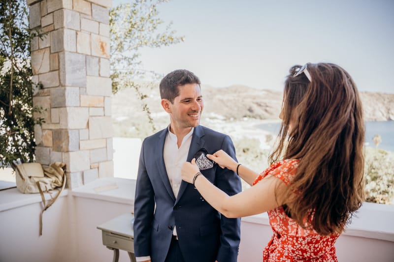 Sofia & Panos Wedding in Ios