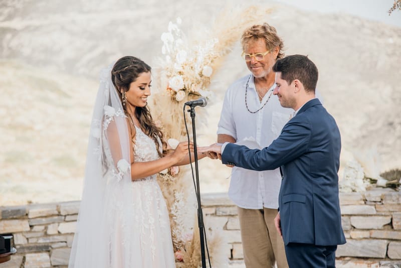 Sofia & Panos Wedding in Ios