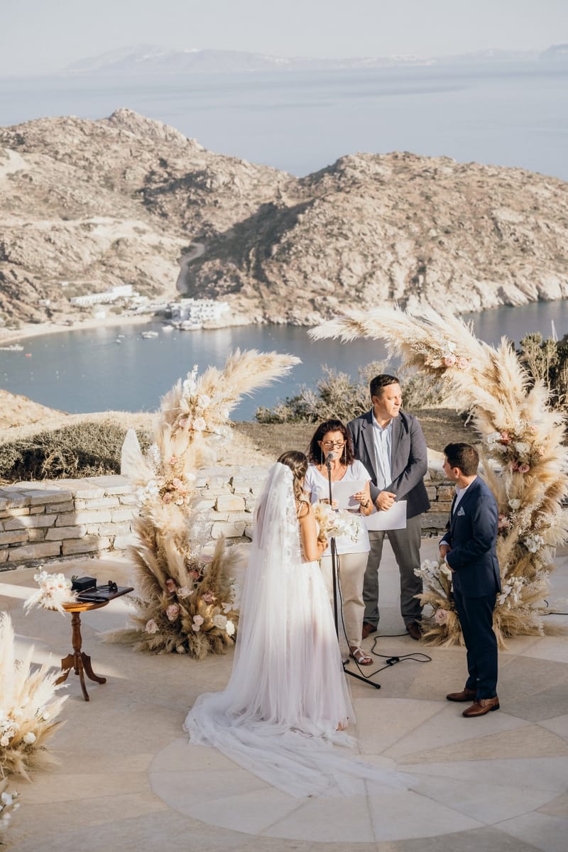 Sofia & Panos Wedding in Ios