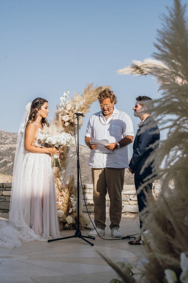 Sofia & Panos Wedding in Ios