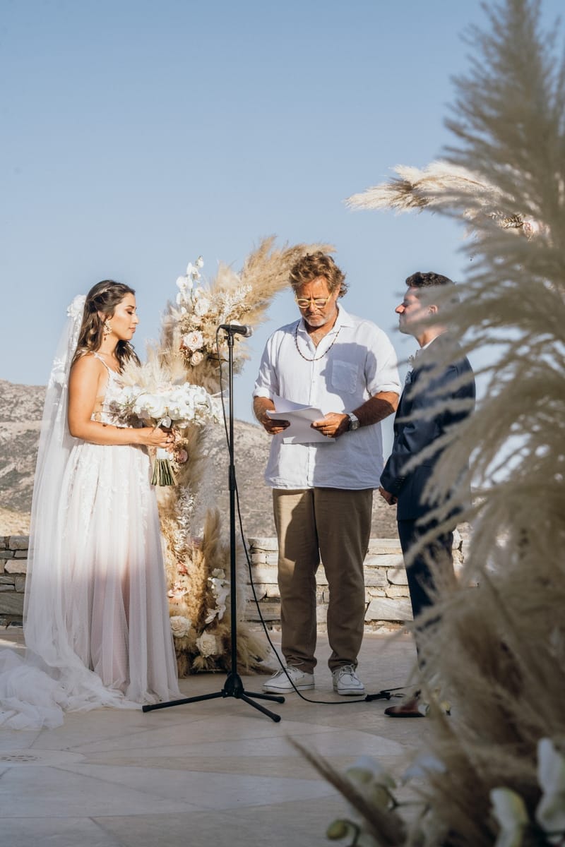 Sofia & Panos Wedding in Ios