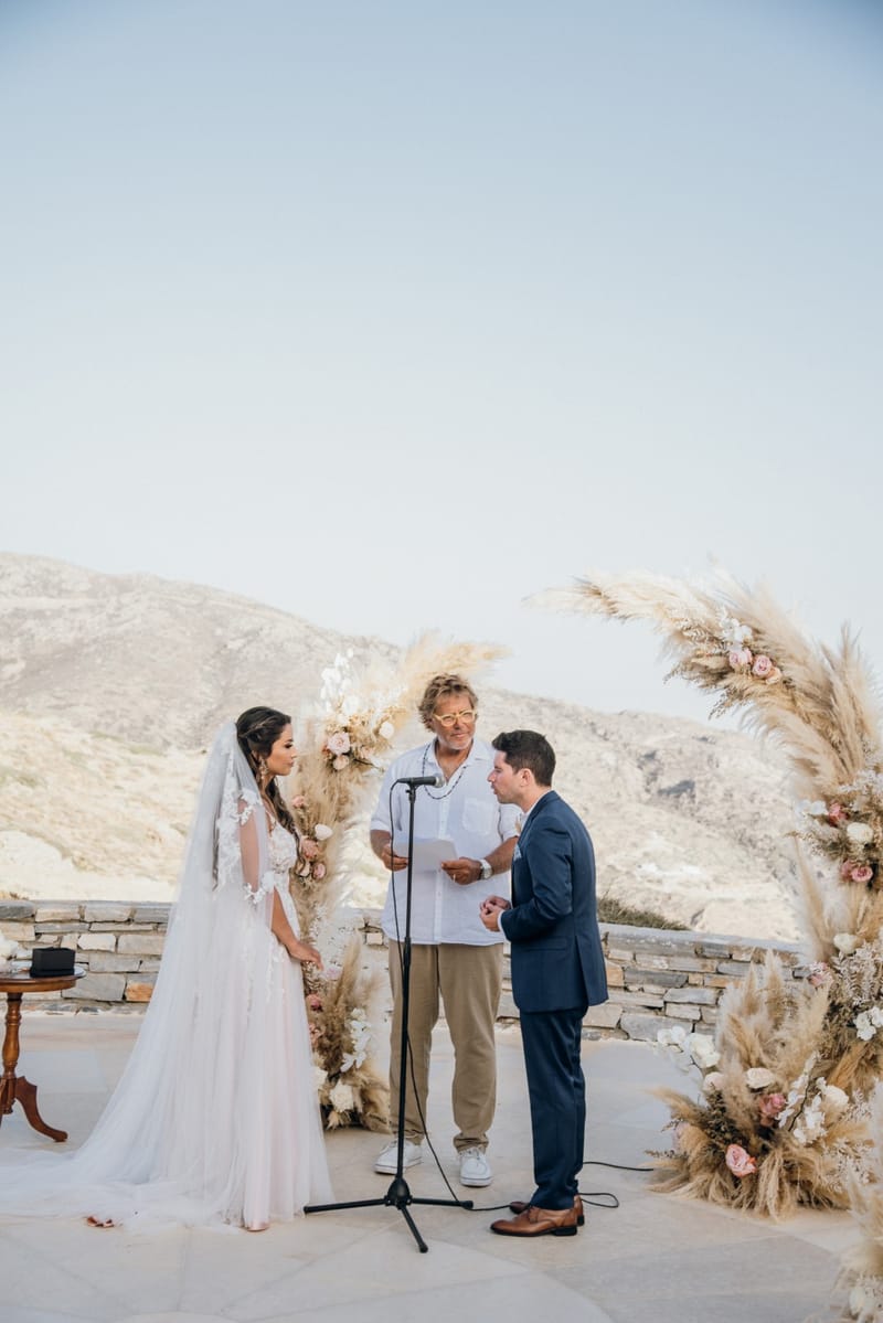 Sofia & Panos Wedding in Ios