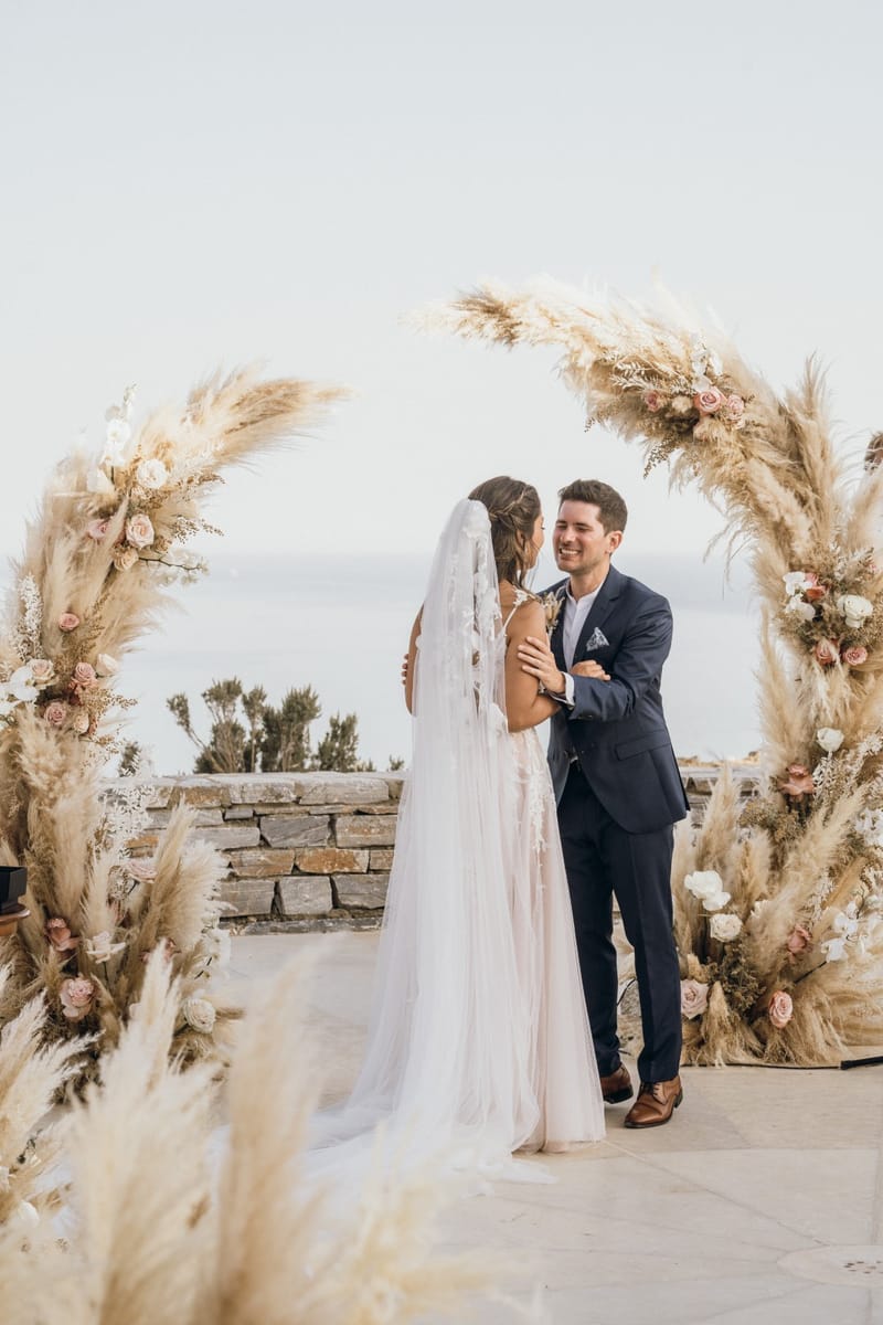 Sofia & Panos Wedding in Ios