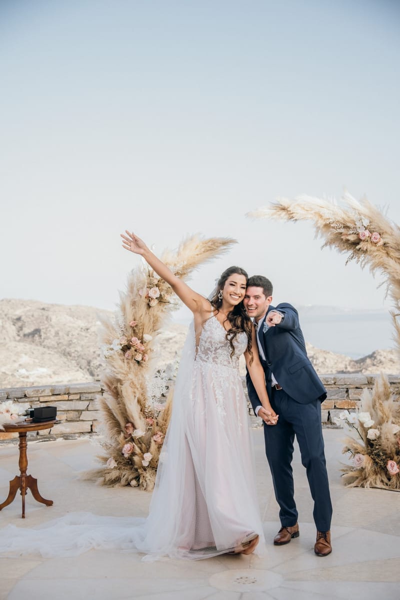 Sofia & Panos Wedding in Ios