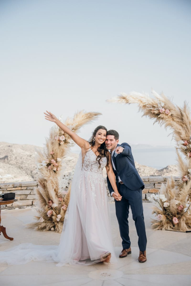 Sofia & Panos Wedding in Ios