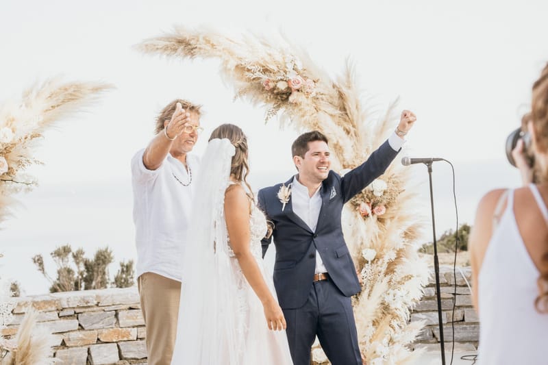 Sofia & Panos Wedding in Ios