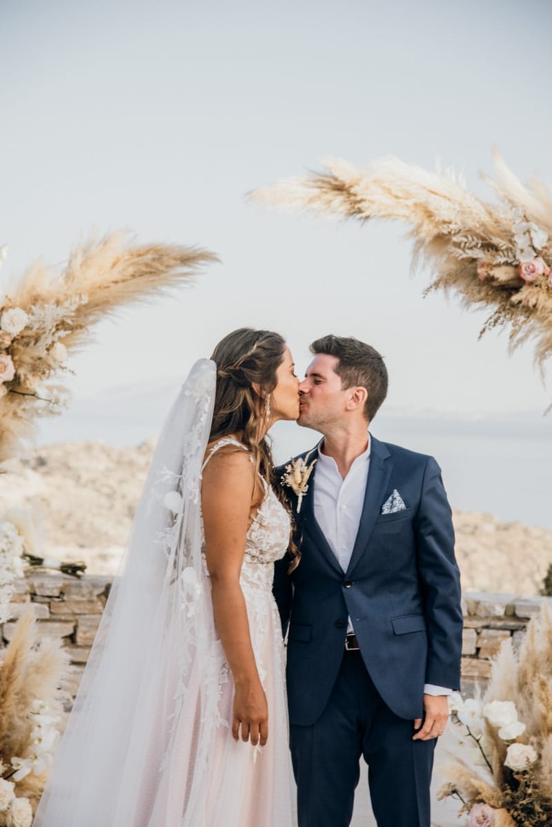 Sofia & Panos Wedding in Ios