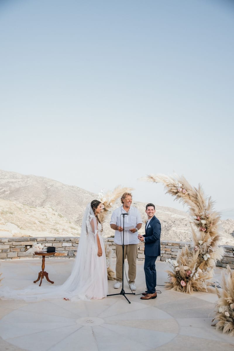 Sofia & Panos Wedding in Ios