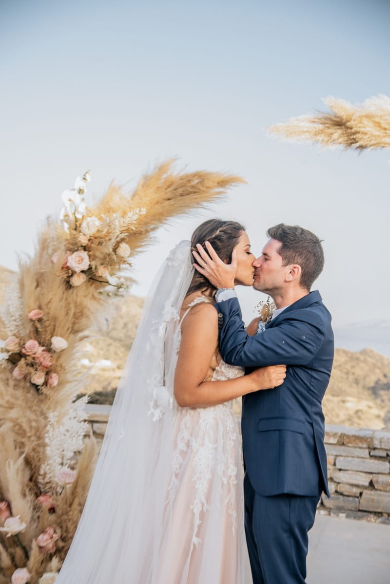 Sofia & Panos Wedding in Ios