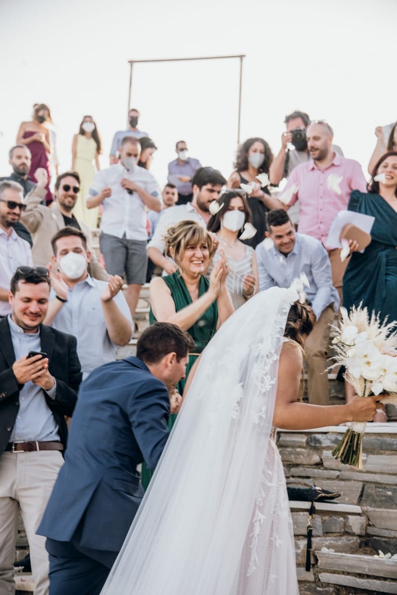 Sofia & Panos Wedding in Ios