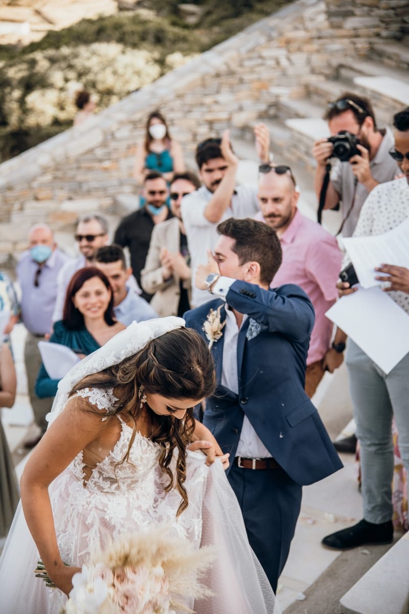 Sofia & Panos Wedding in Ios