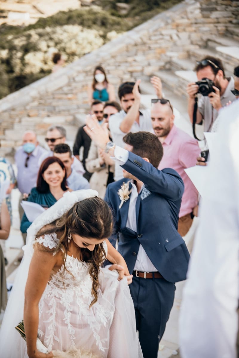 Sofia & Panos Wedding in Ios