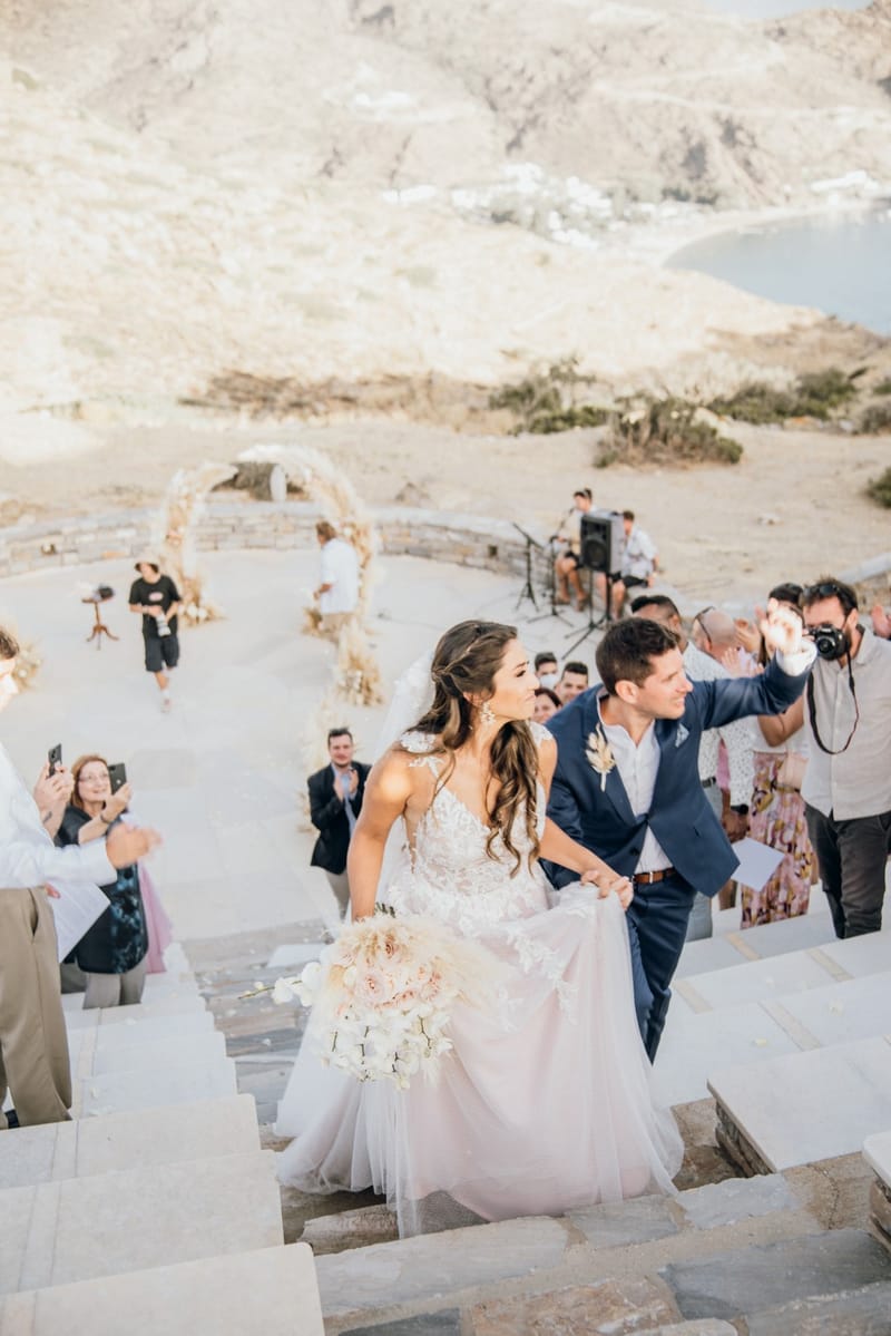 Sofia & Panos Wedding in Ios