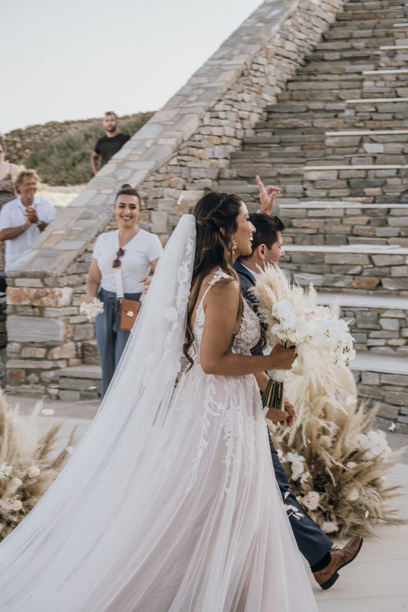 Sofia & Panos Wedding in Ios