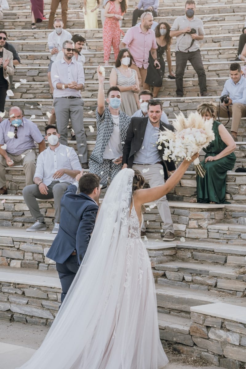 Sofia & Panos Wedding in Ios