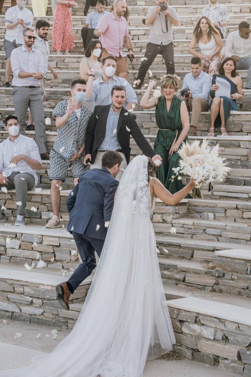 Sofia & Panos Wedding in Ios