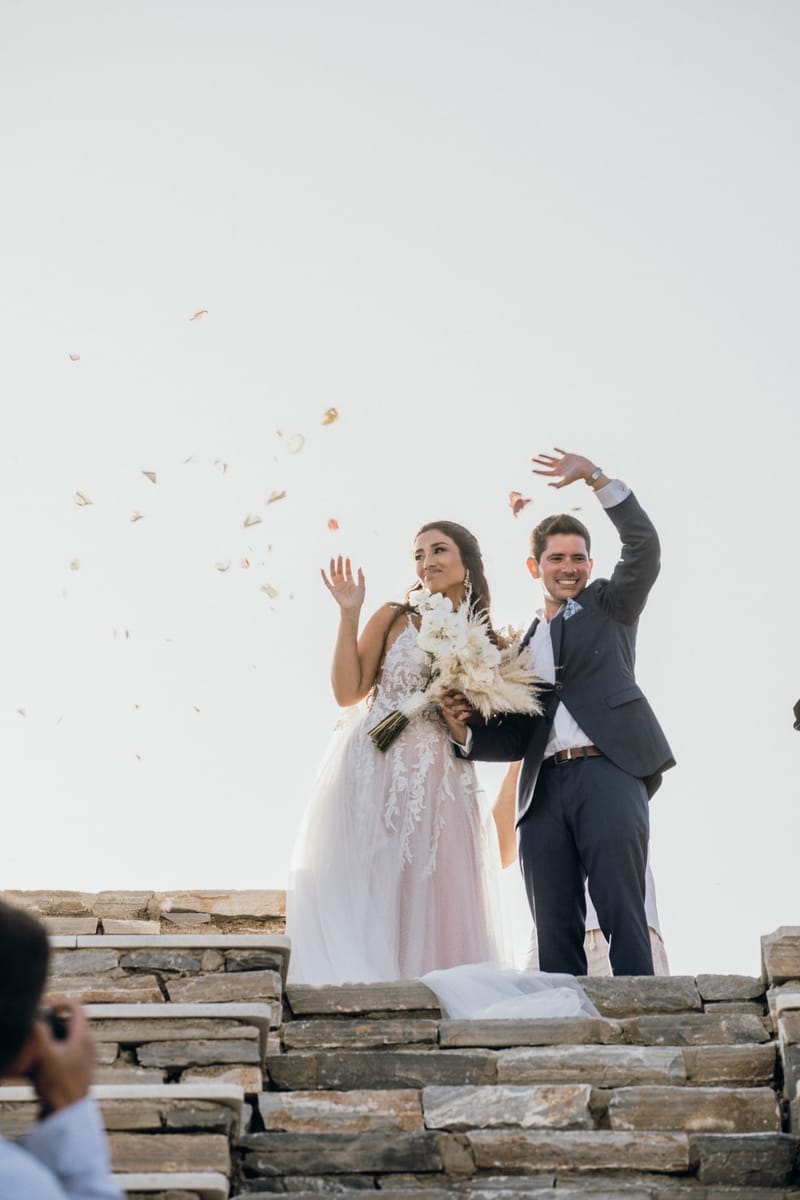 Sofia & Panos Wedding in Ios