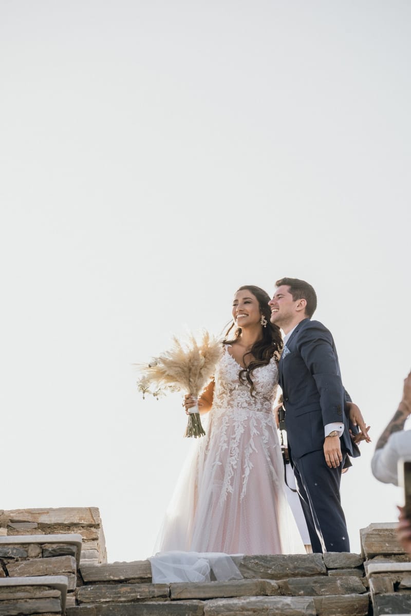 Sofia & Panos Wedding in Ios