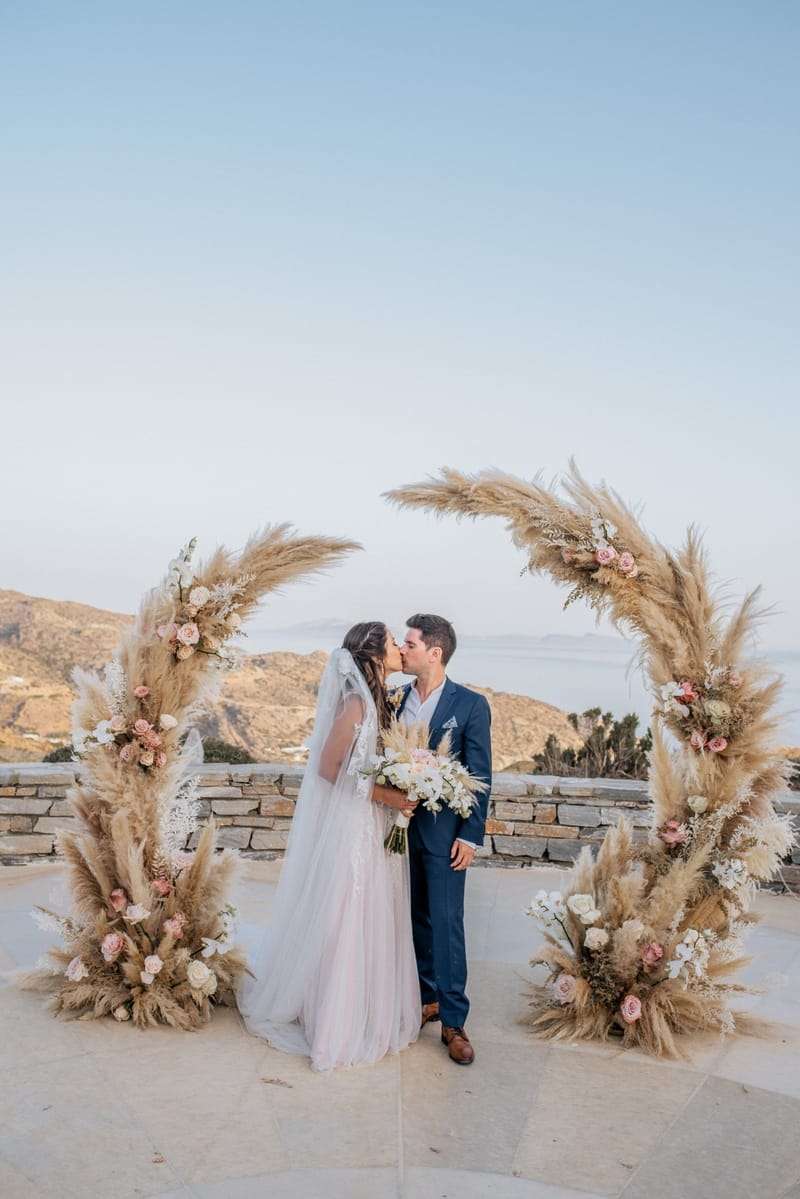 Sofia & Panos Wedding in Ios