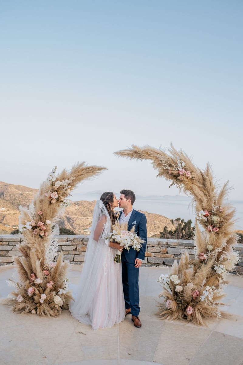 Sofia & Panos Wedding in Ios