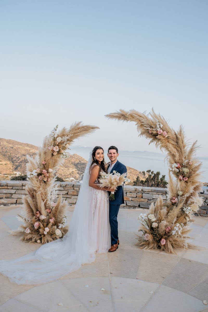 Sofia & Panos Wedding in Ios