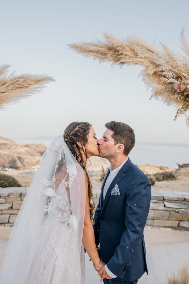 Sofia & Panos Wedding in Ios