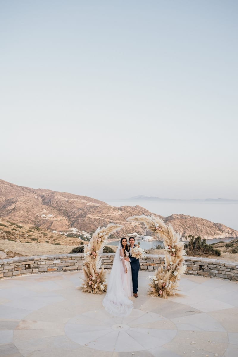 Sofia & Panos Wedding in Ios