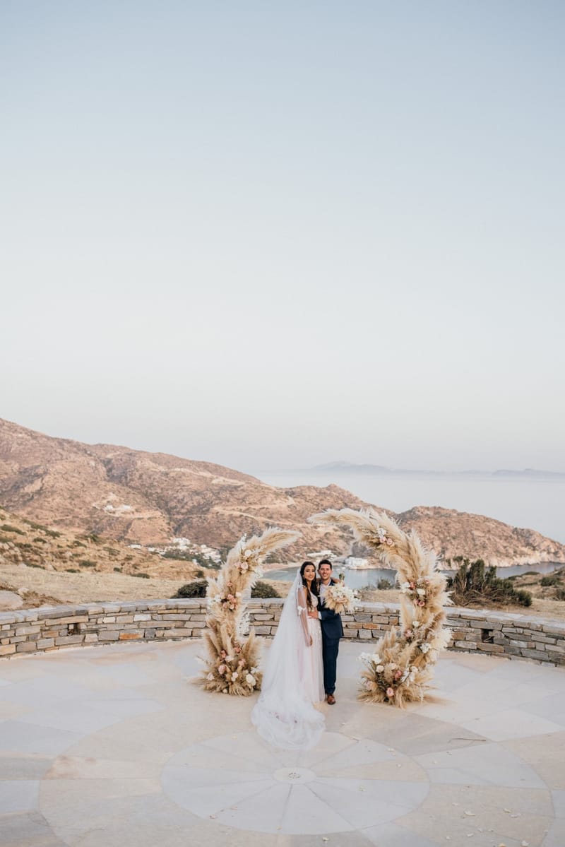 Sofia & Panos Wedding in Ios