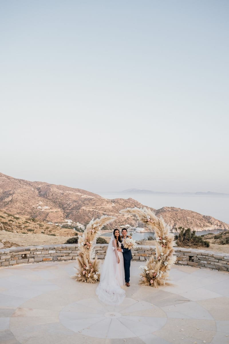 Sofia & Panos Wedding in Ios