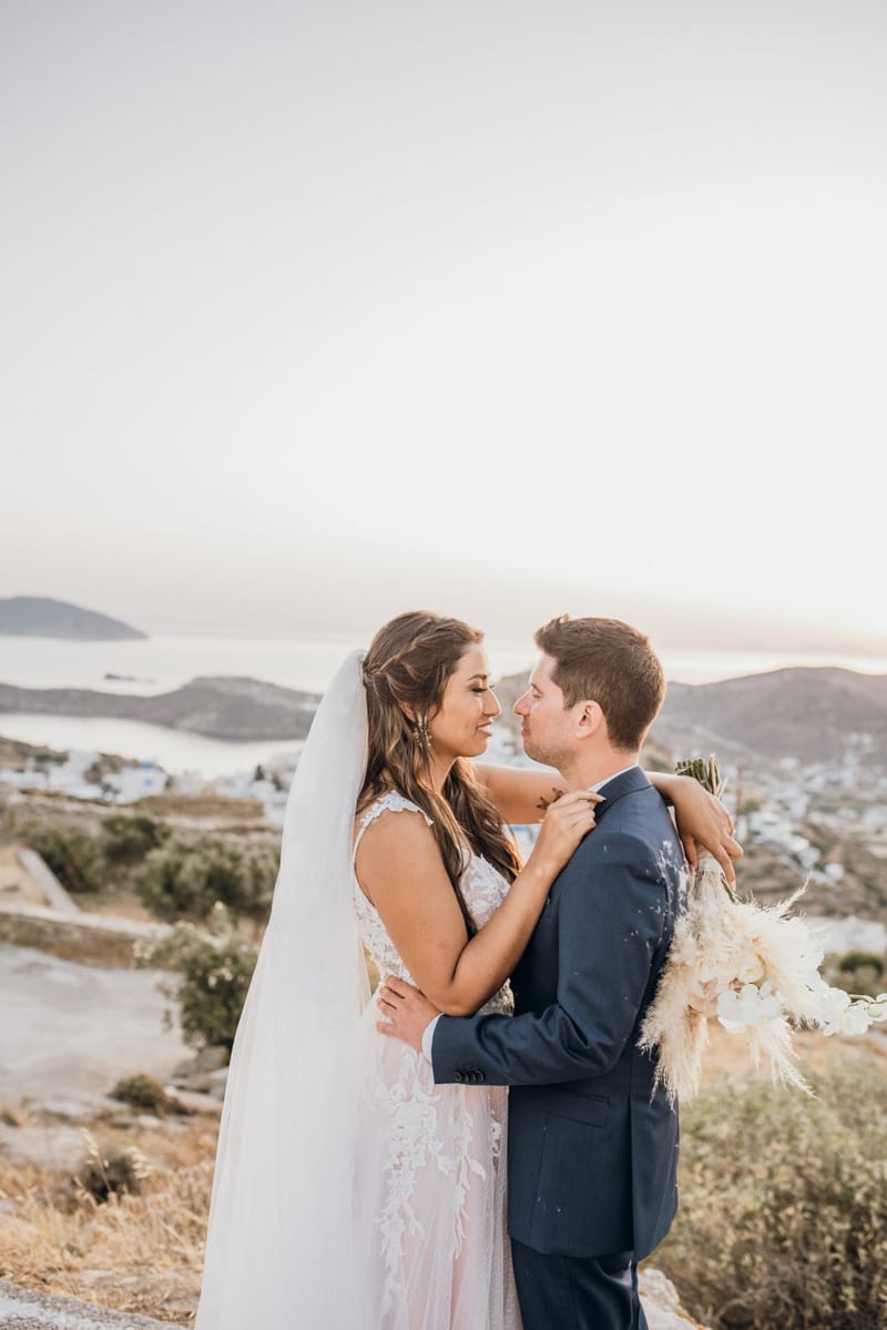 Sofia & Panos Wedding in Ios