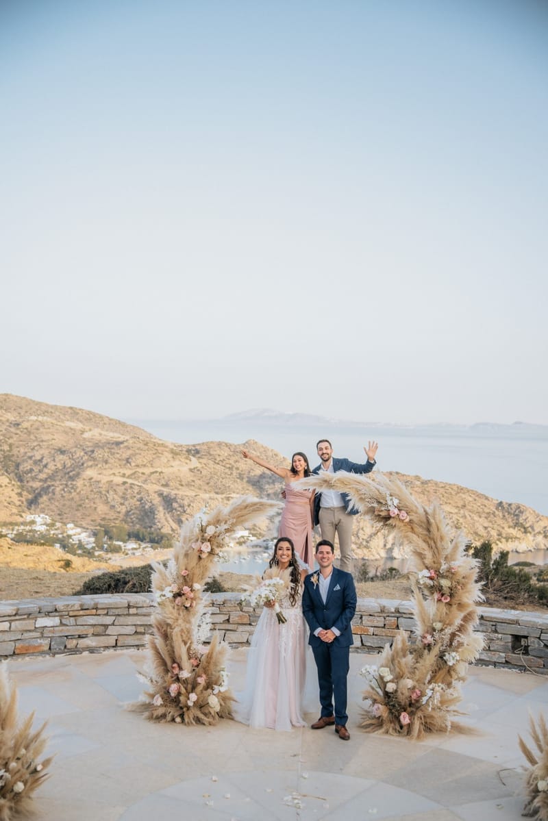 Sofia & Panos Wedding in Ios