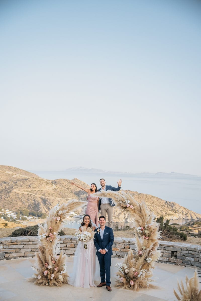 Sofia & Panos Wedding in Ios