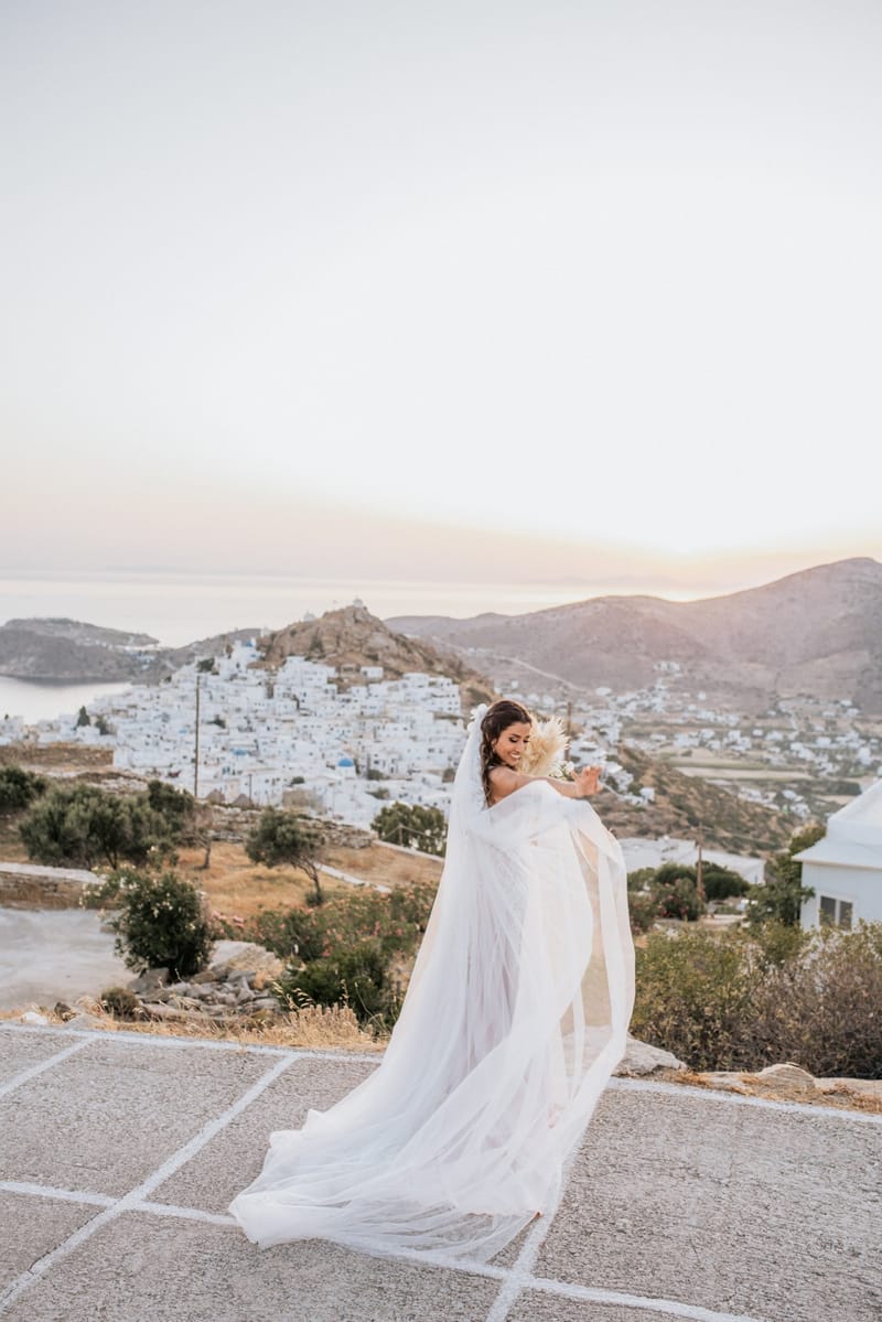 Sofia & Panos Wedding in Ios