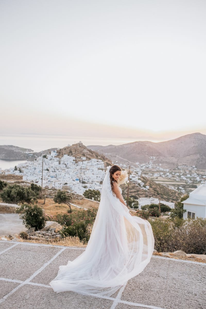 Sofia & Panos Wedding in Ios