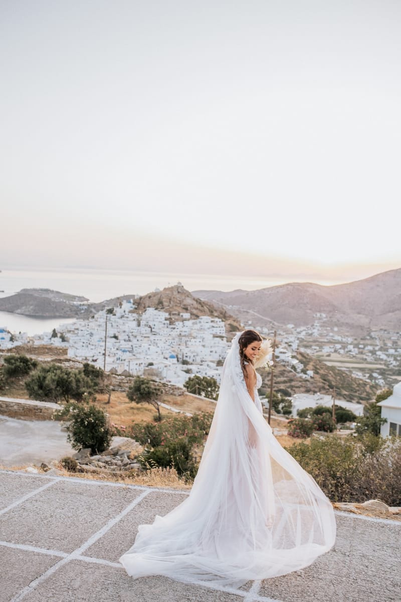 Sofia & Panos Wedding in Ios