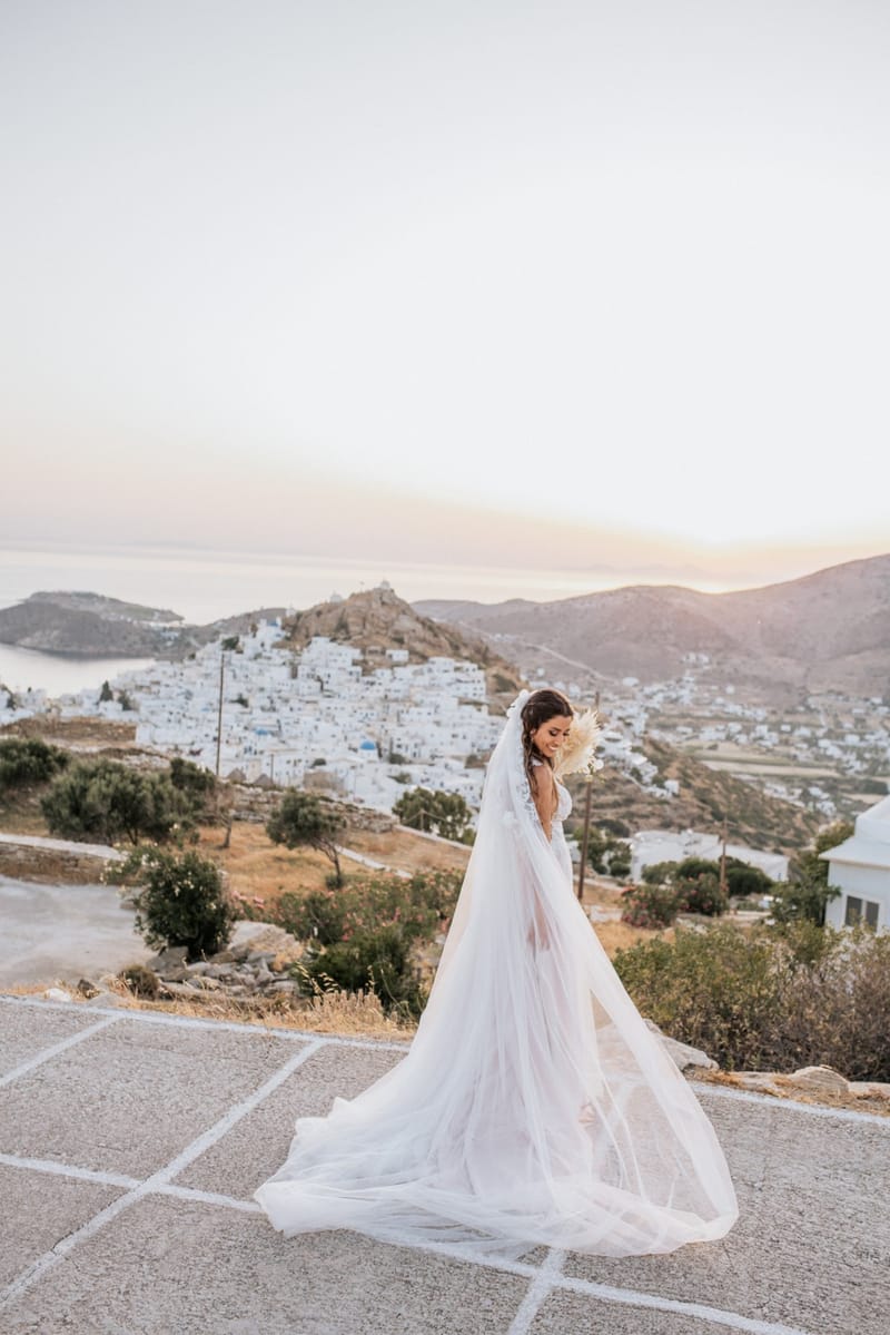 Sofia & Panos Wedding in Ios