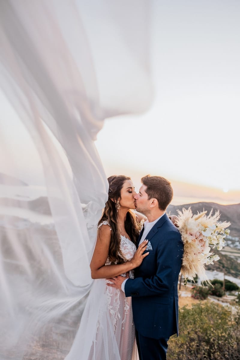 Sofia & Panos Wedding in Ios