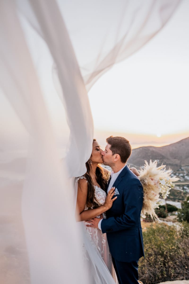 Sofia & Panos Wedding in Ios