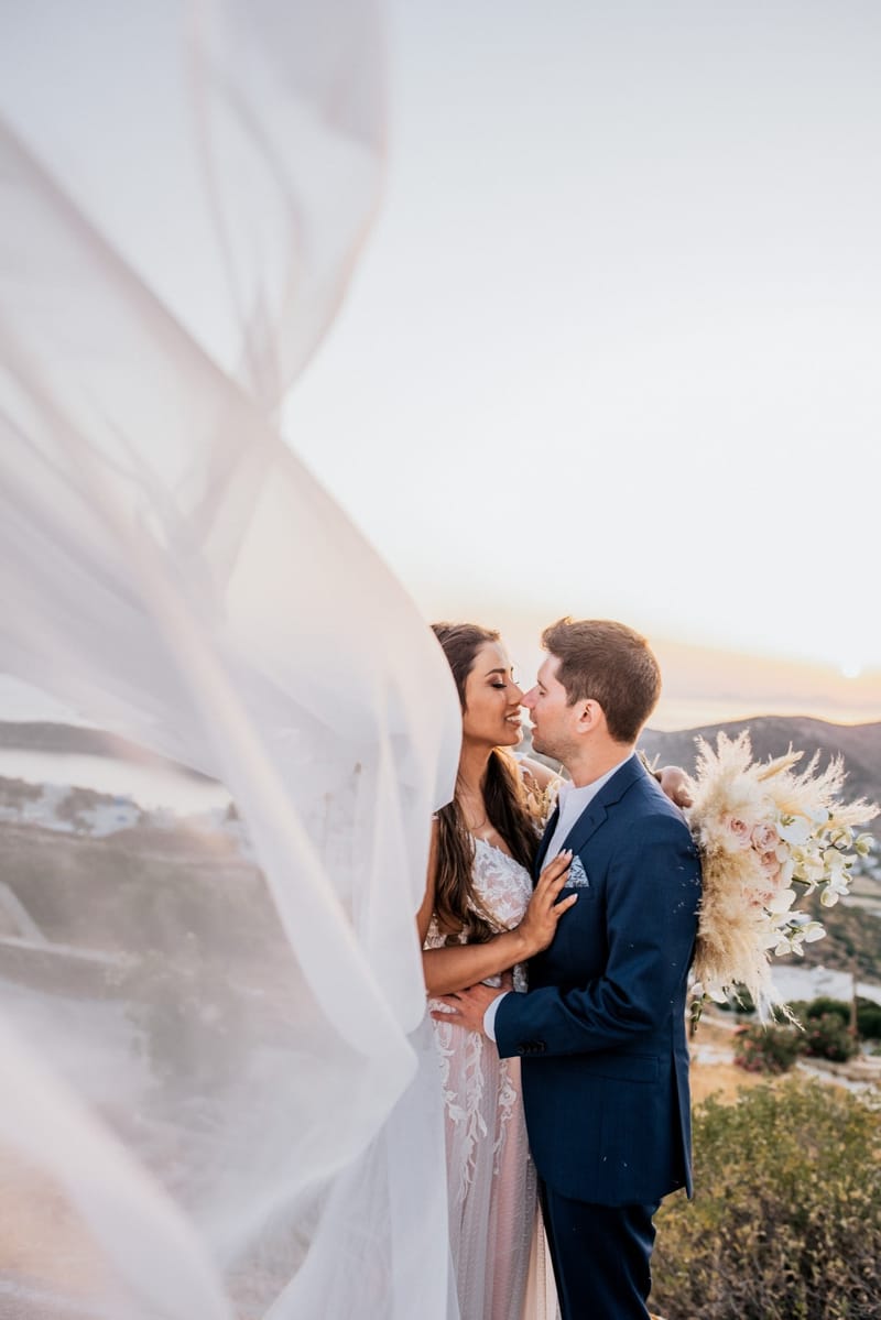 Sofia & Panos Wedding in Ios